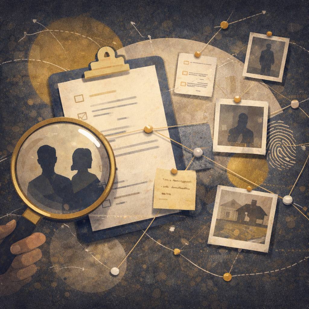 调查现场（示意图）